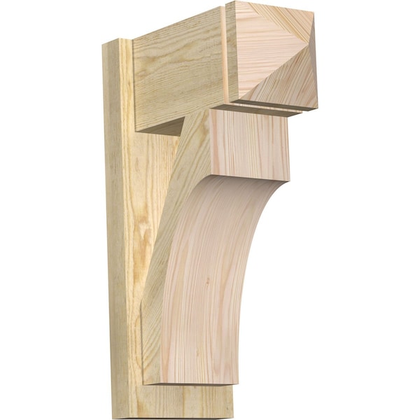 Ekena Millwork Westlake Arts & Crafts Rough Sawn Outlooker, Douglas Fir, 8"W x 16"D x 24"H OUT08X16X24WTL03RDF - main